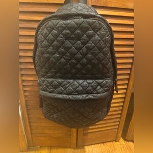 MZ Wallace Black Quilted backpack